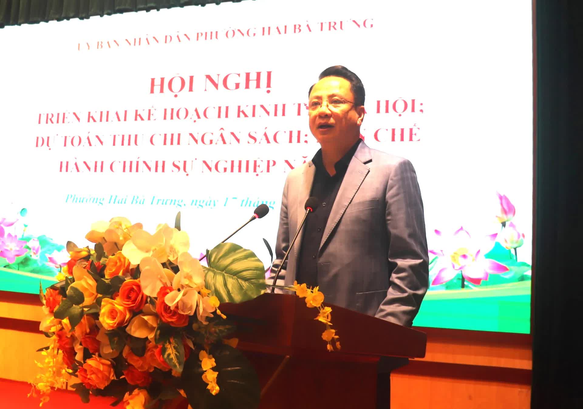 Phường Hai Bà Trưng triển khai kế hoạch phát triển kinh tế - xã hội và dự toán ngân sách năm 2026