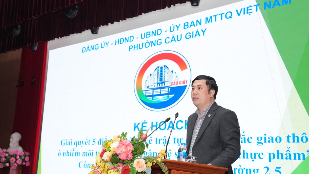 Cầu Giấy: Triển khai công tác giải phóng mặt bằng tuyến đường Vành đai 2,5 Cầu Giấy: Triển khai công tác giải phóng mặt bằng tuyến đường Vành đai 2,5