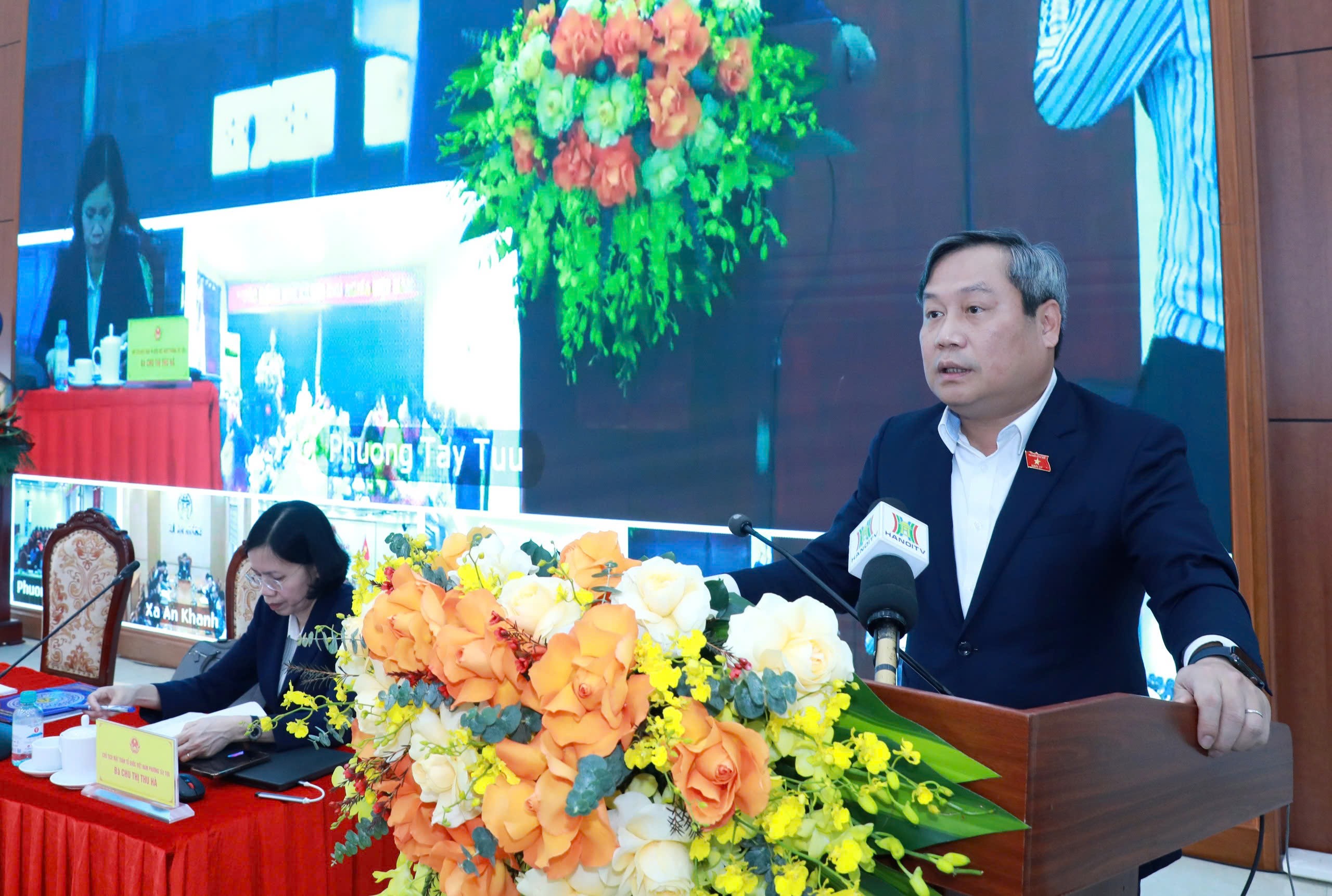 Chủ tịch UBND thành phố Hà Nội tiếp xúc cử tri đơn vị bầu cử số 5 sau Kỳ họp thứ 10, Quốc hội khóa XV