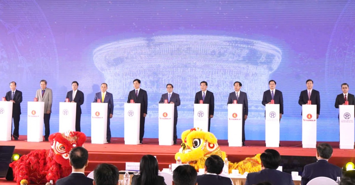 Chính thức khởi công Dự án đầu tư xây dựng Khu đô thị thể thao Olympic tại Hà Nội