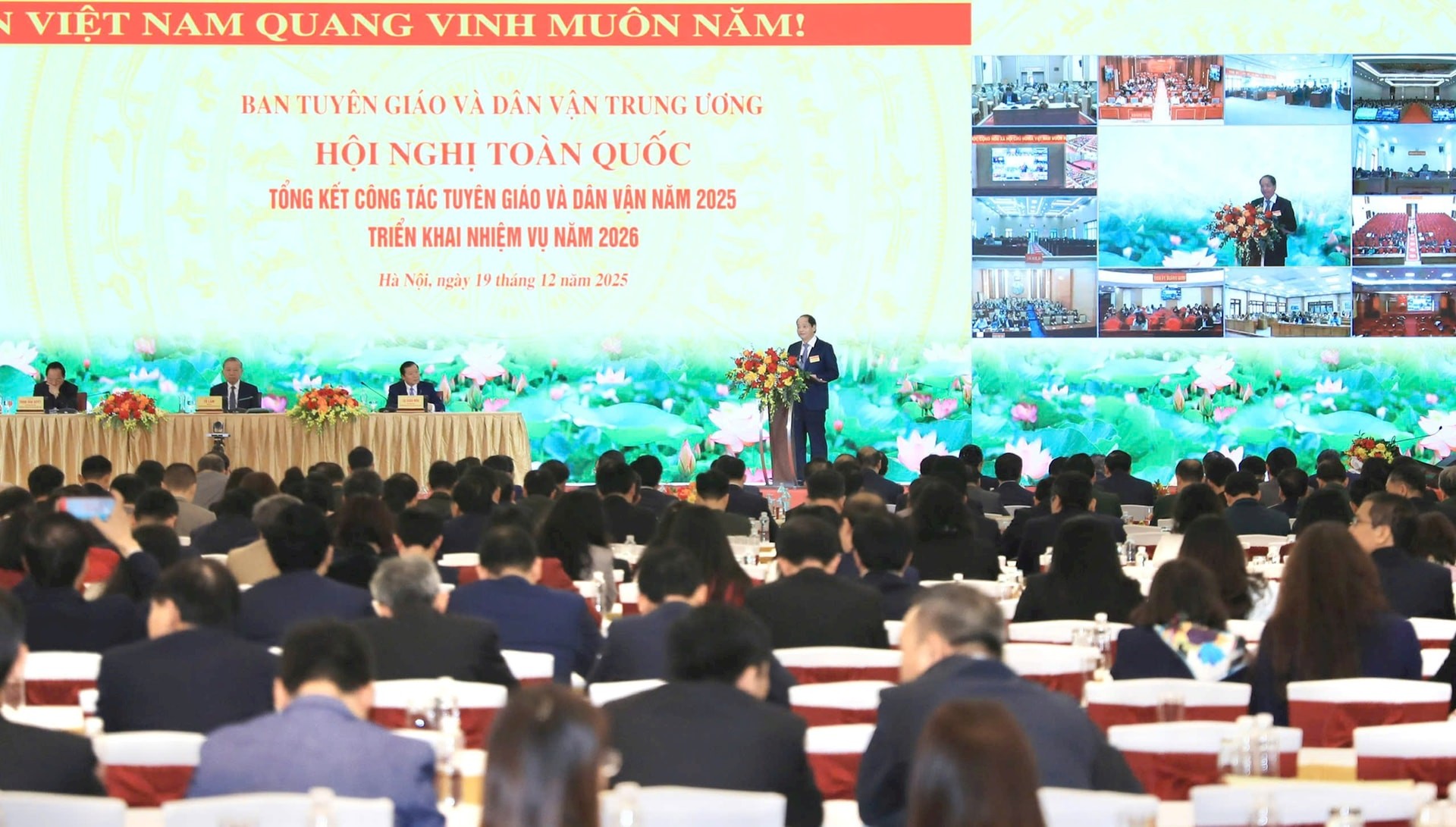 Tổng Bí thư Tô Lâm dự Hội nghị toàn quốc tổng kết công tác Tuyên giáo và Dân vận