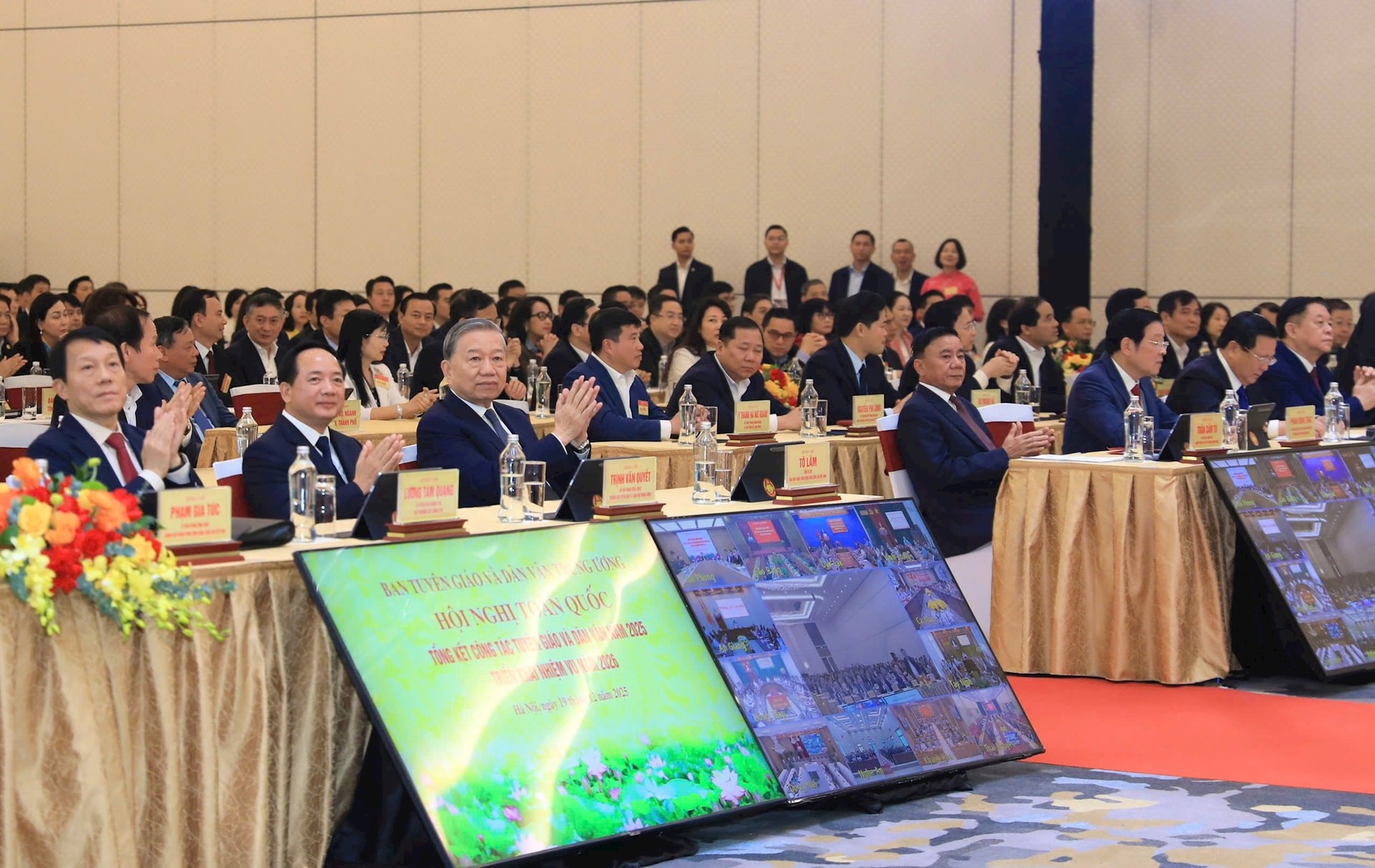 Tổng Bí thư Tô Lâm dự Hội nghị toàn quốc tổng kết công tác Tuyên giáo và Dân vận