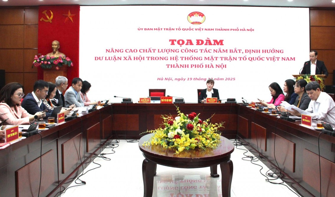 Nâng cao chất lượng nắm bắt, định hướng dư luận xã hội trong hệ thống MTTQ Việt Nam thành phố Hà Nội
