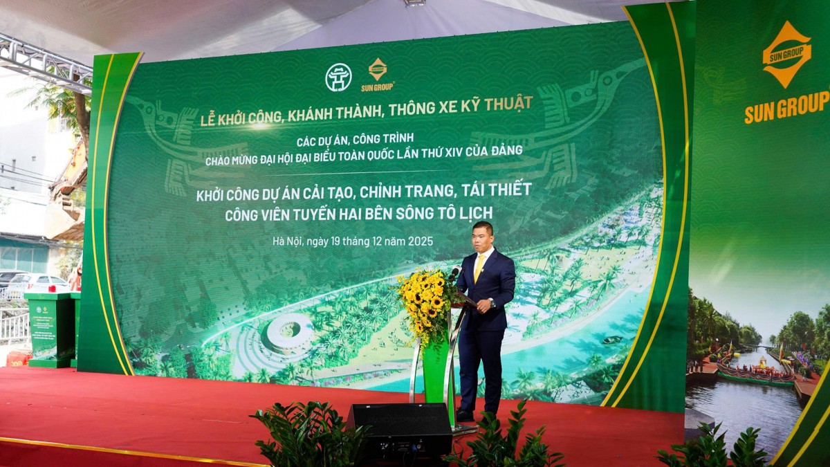 Hà Nội: Khởi công dự án hơn 4.600 tỷ đồng, quyết tâm hồi sinh sông Tô Lịch