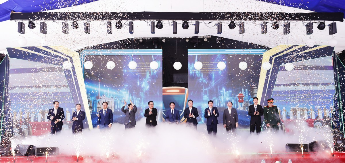 Hà Nội khởi công tuyến đường sắt đô thị số 5 Văn Cao - Ngọc Khánh - Láng - Hòa Lạc