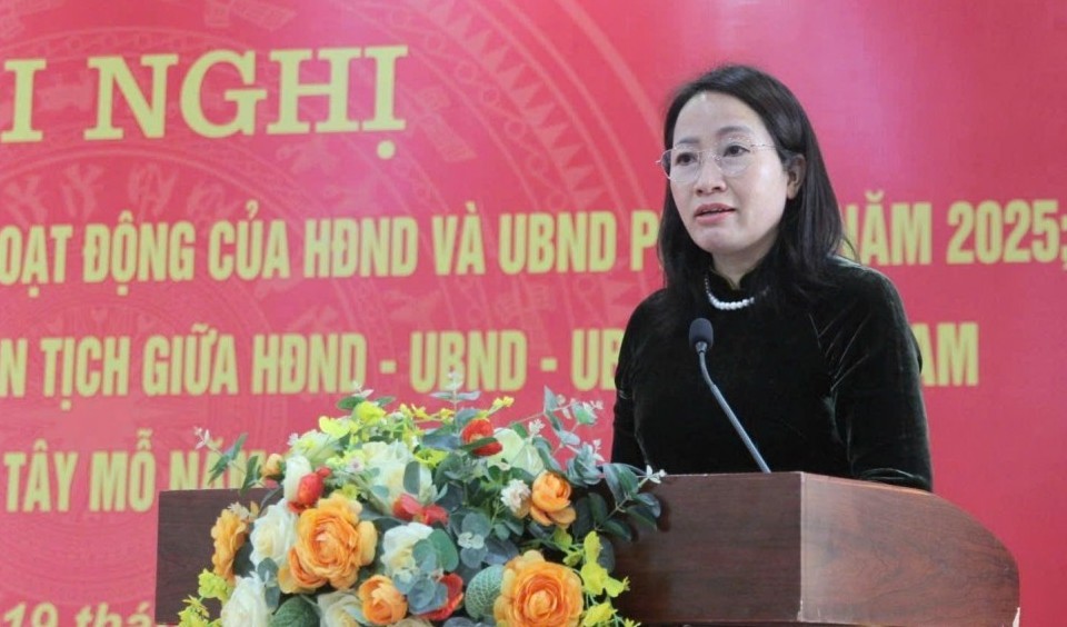 Phường Tây Mỗ: Tổng kết công tác năm 2025, ký kết chương trình phối hợp liên tịch 2026