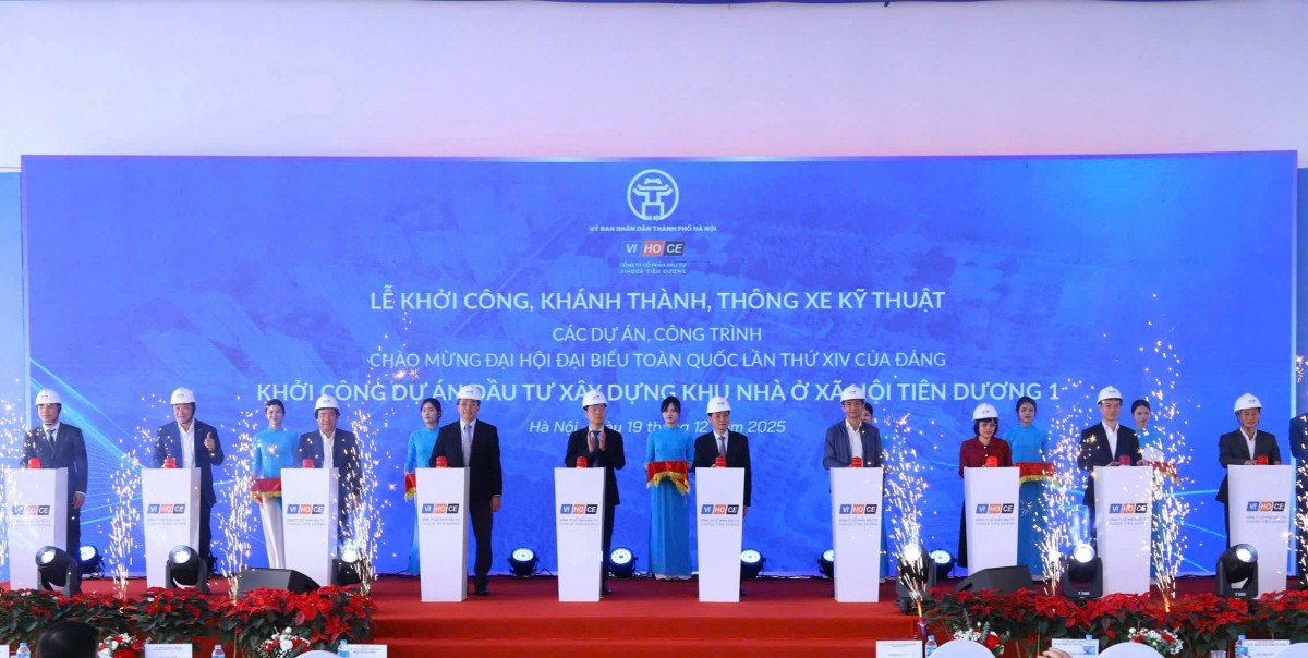 Khởi công xây dựng Tiên Dương Park City trở thành dự án nhà ở xã hội quy mô lớn, kiểu mẫu