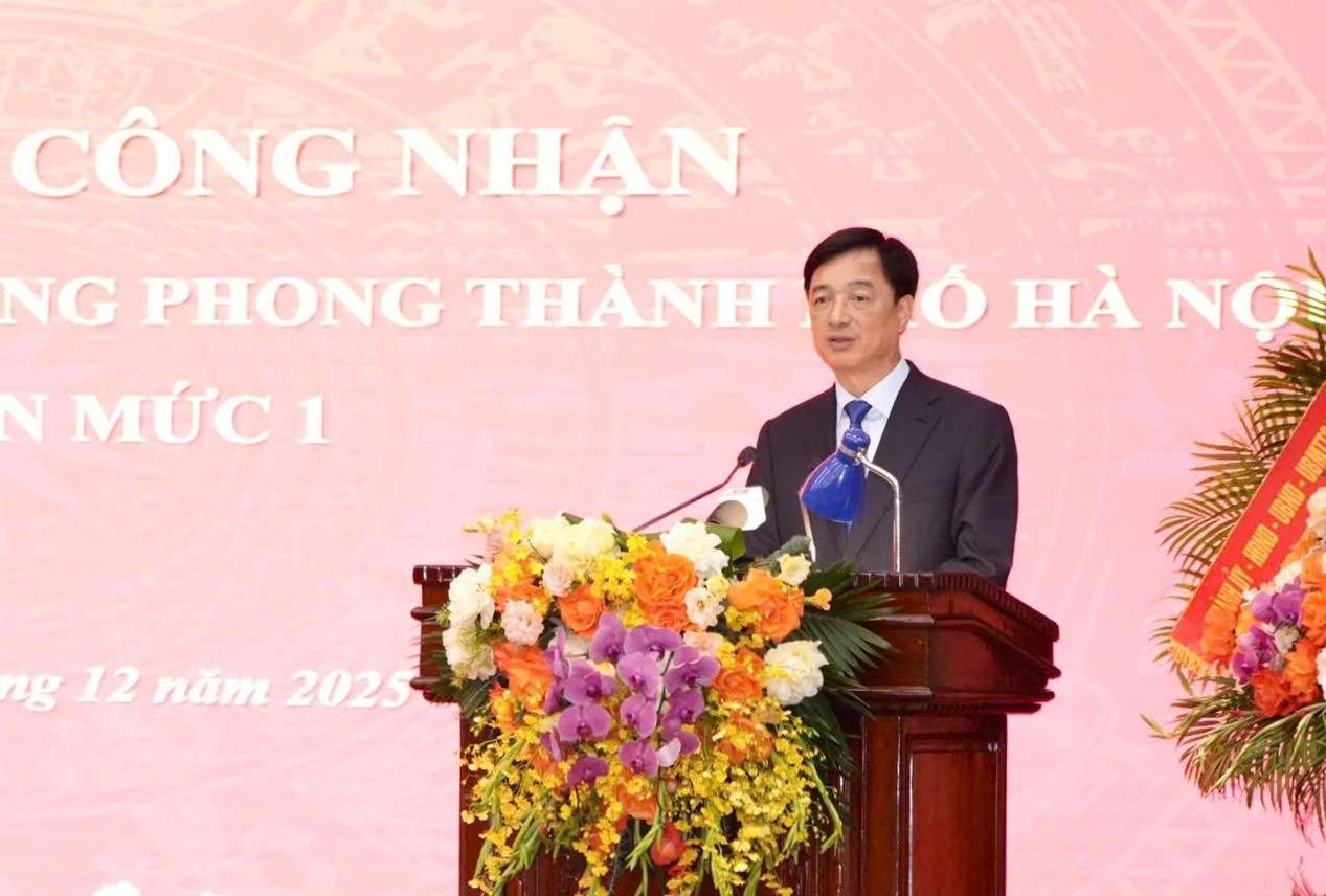 Trường Đào tạo cán bộ Lê Hồng Phong thành phố Hà Nội được công nhận đạt chuẩn mức 1
