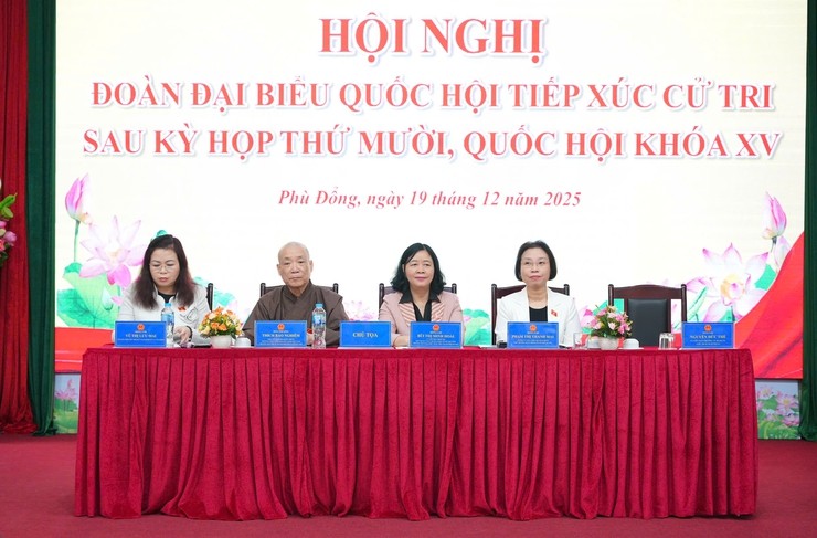 Cử tri tán thành, đánh giá cao kết quả Kỳ họp thứ 10, Quốc hội khoá XV