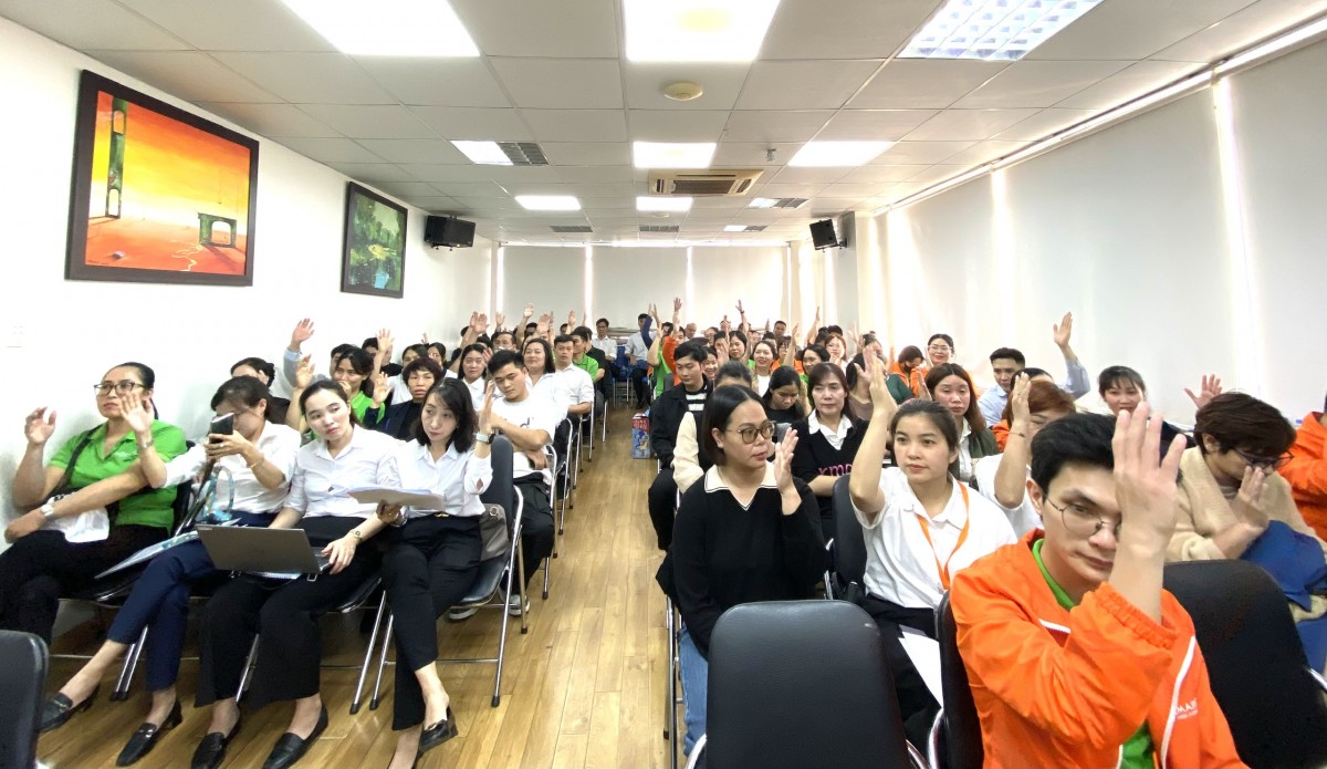 Công đoàn Công ty TNHH Bán lẻ Fujimart Việt Nam tổ chức thành công Đại hội lần thứ II, nhiệm kỳ 2025 - 2030