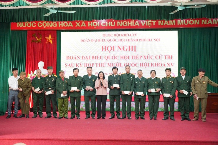 Cử tri tán thành, đánh giá cao kết quả Kỳ họp thứ 10, Quốc hội khoá XV