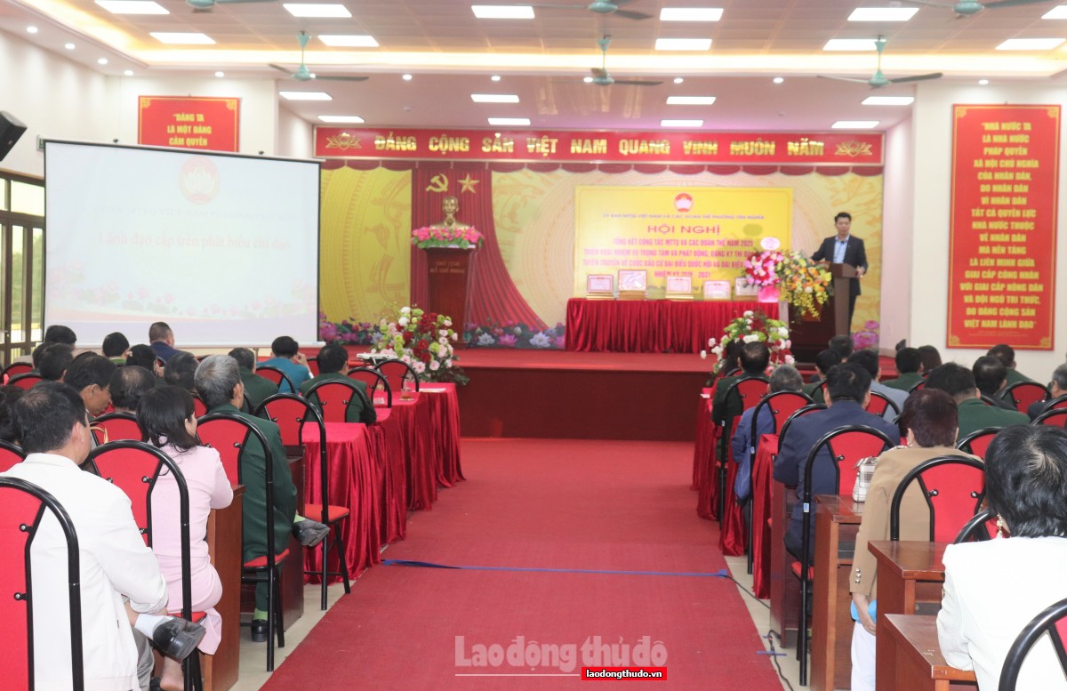 MTTQ phường Yên Nghĩa phát huy vai trò nòng cốt xây dựng khối đại đoàn kết toàn dân MTTQ phường Yên Nghĩa phát huy vai trò nòng cốt xây dựng khối đại đoàn kết toàn dân