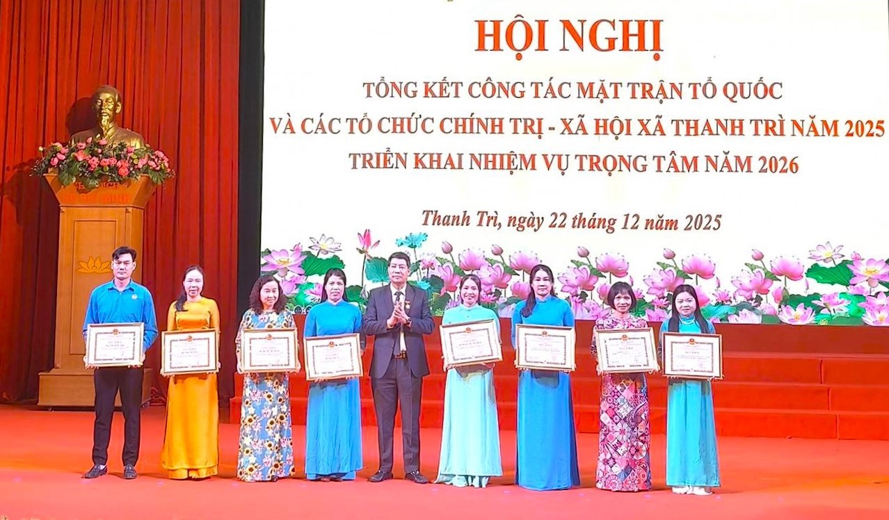 Thanh Trì đẩy mạnh hoạt động Mặt trận, góp phần thực hiện hiệu quả nhiệm vụ chính trị địa phương
