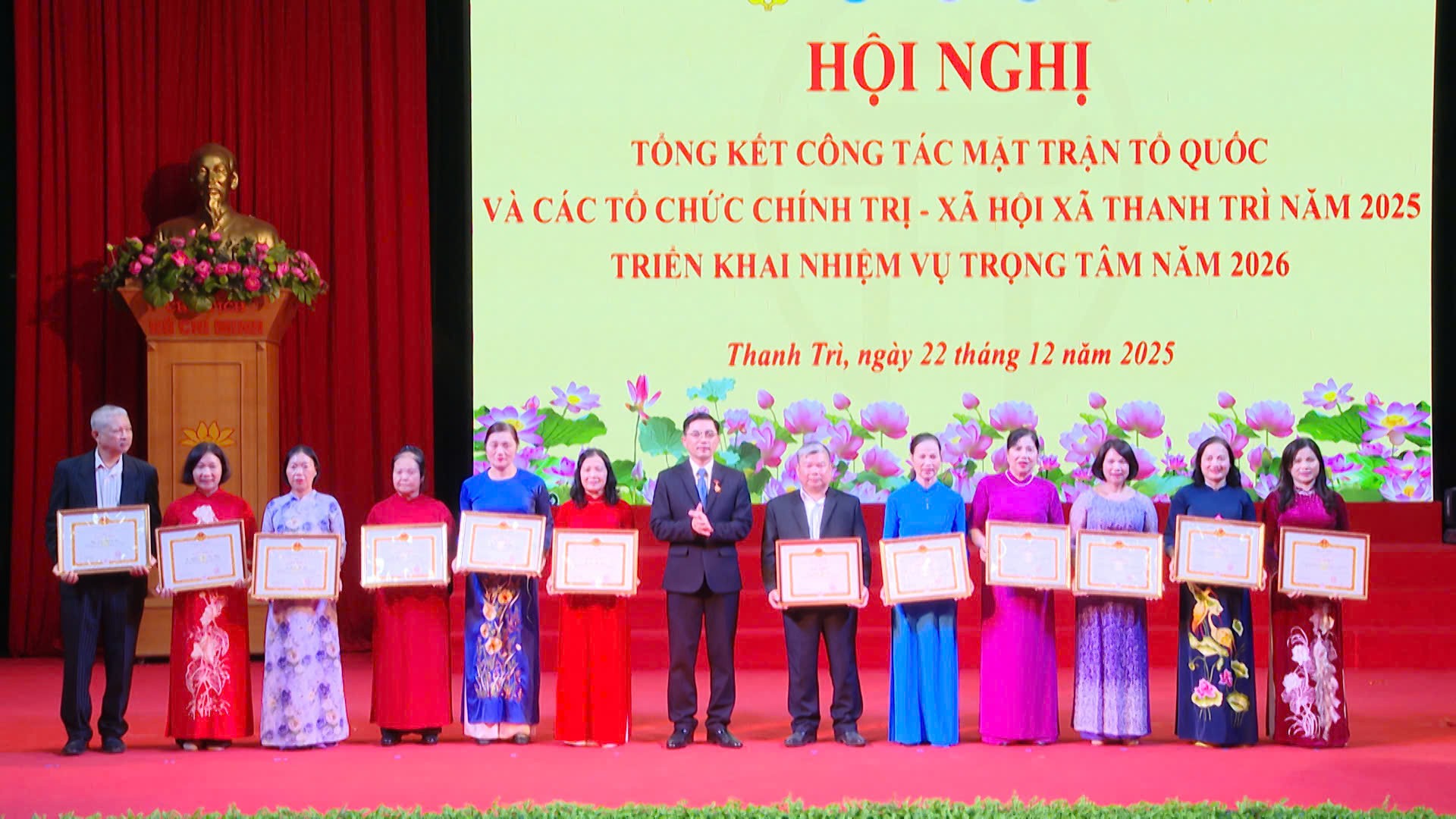 Thanh Trì đẩy mạnh hoạt động Mặt trận, góp phần thực hiện hiệu quả nhiệm vụ chính trị địa phương