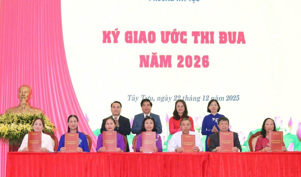 Phường Tây Tựu: Xây dựng nền tảng vững chắc, quyết tâm bứt phá trong năm 2026