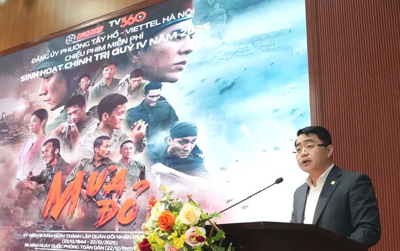 Đổi mới sinh hoạt chính trị, lan tỏa giá trị lịch sử qua điện ảnh