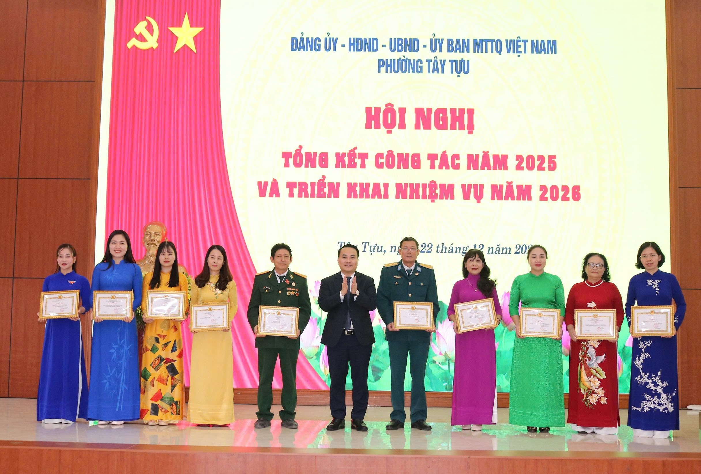 Phường Tây Tựu: Xây dựng nền tảng vững chắc, quyết tâm bứt phá trong năm 2026