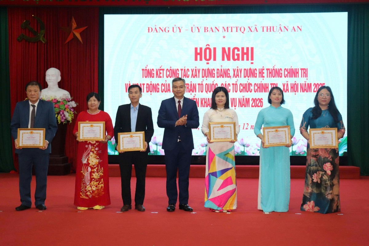 Thuận An: Hoàn thành toàn diện các chỉ tiêu xây dựng Đảng, hệ thống chính trị năm 2025