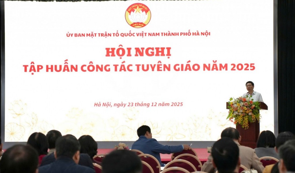 Nâng cao kỹ năng tuyên truyền, định hướng dư luận xã hội cho cán bộ Mặt trận Thủ đô