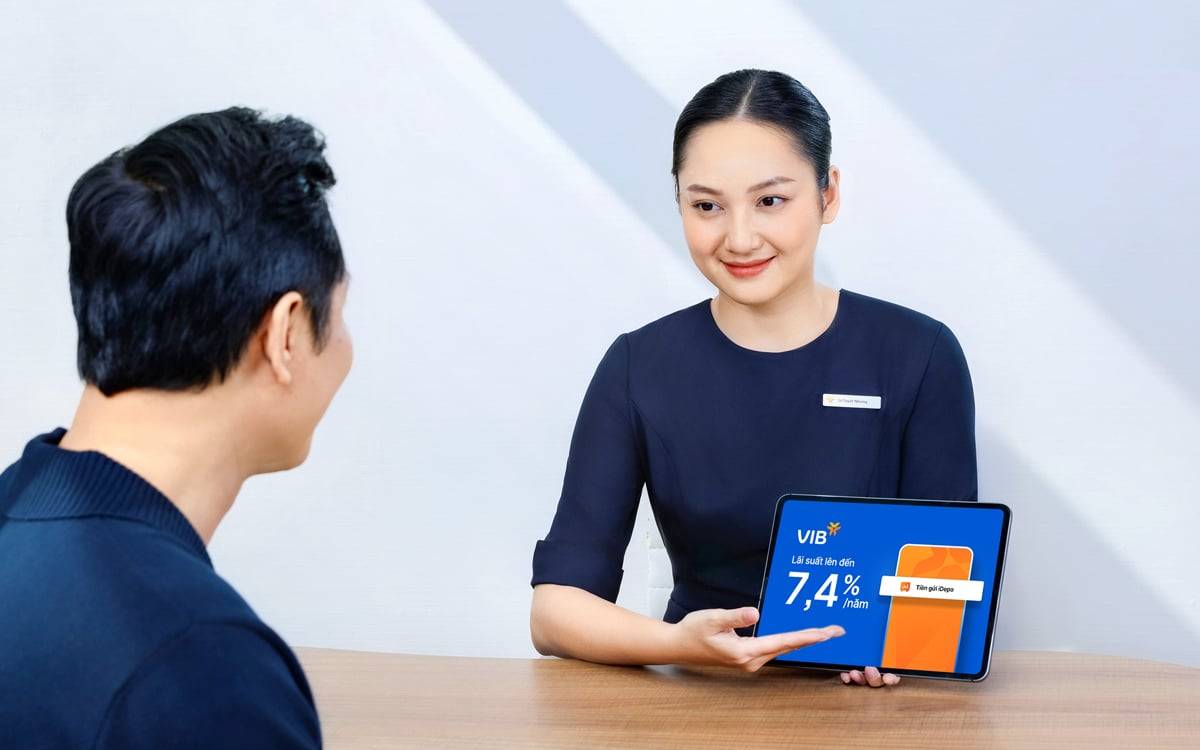 Xử lý thông minh khoản thưởng cuối năm với iDepo VIB