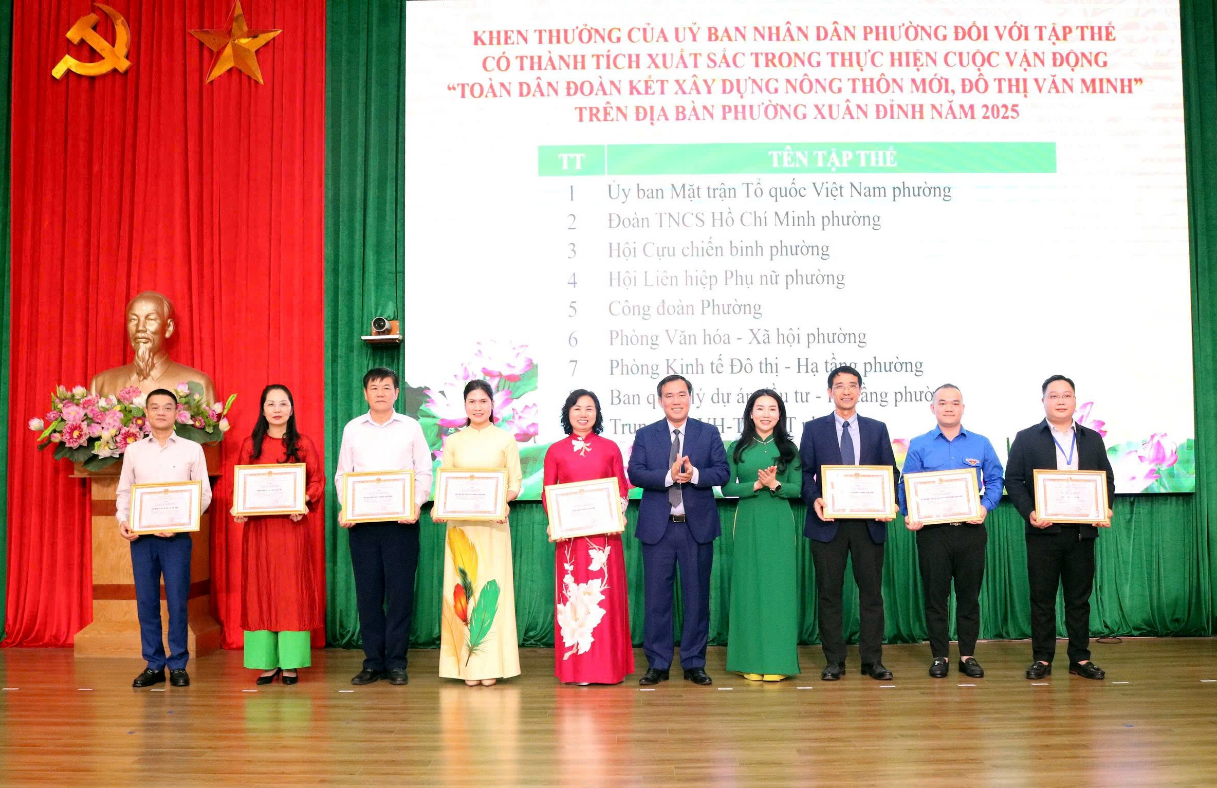 Phường Xuân Đỉnh: Nâng cao hiệu quả công tác Mặt trận, góp phần xây dựng đô thị văn minh, hiện đại