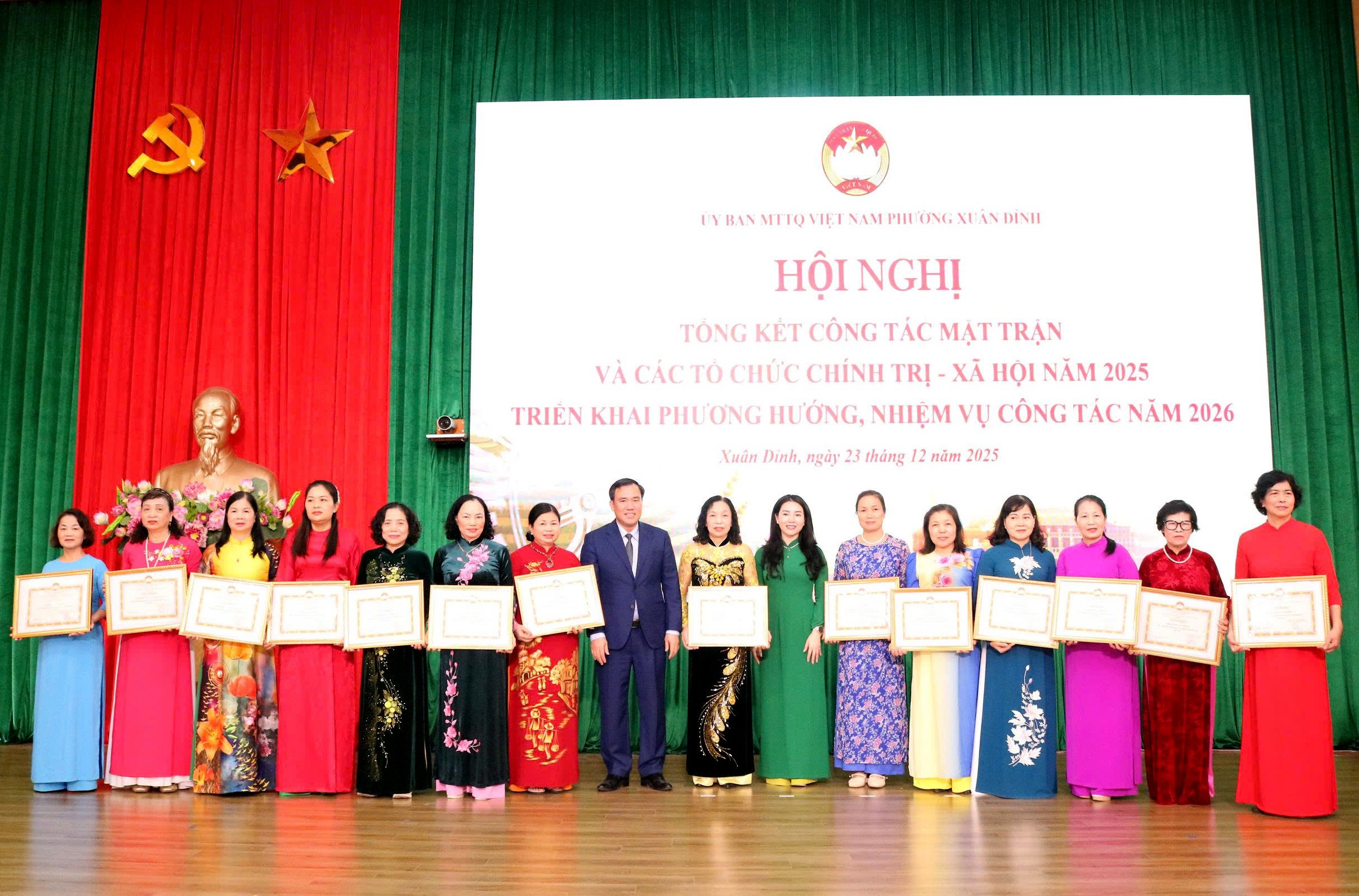 Phường Xuân Đỉnh: Nâng cao hiệu quả công tác Mặt trận, góp phần xây dựng đô thị văn minh, hiện đại