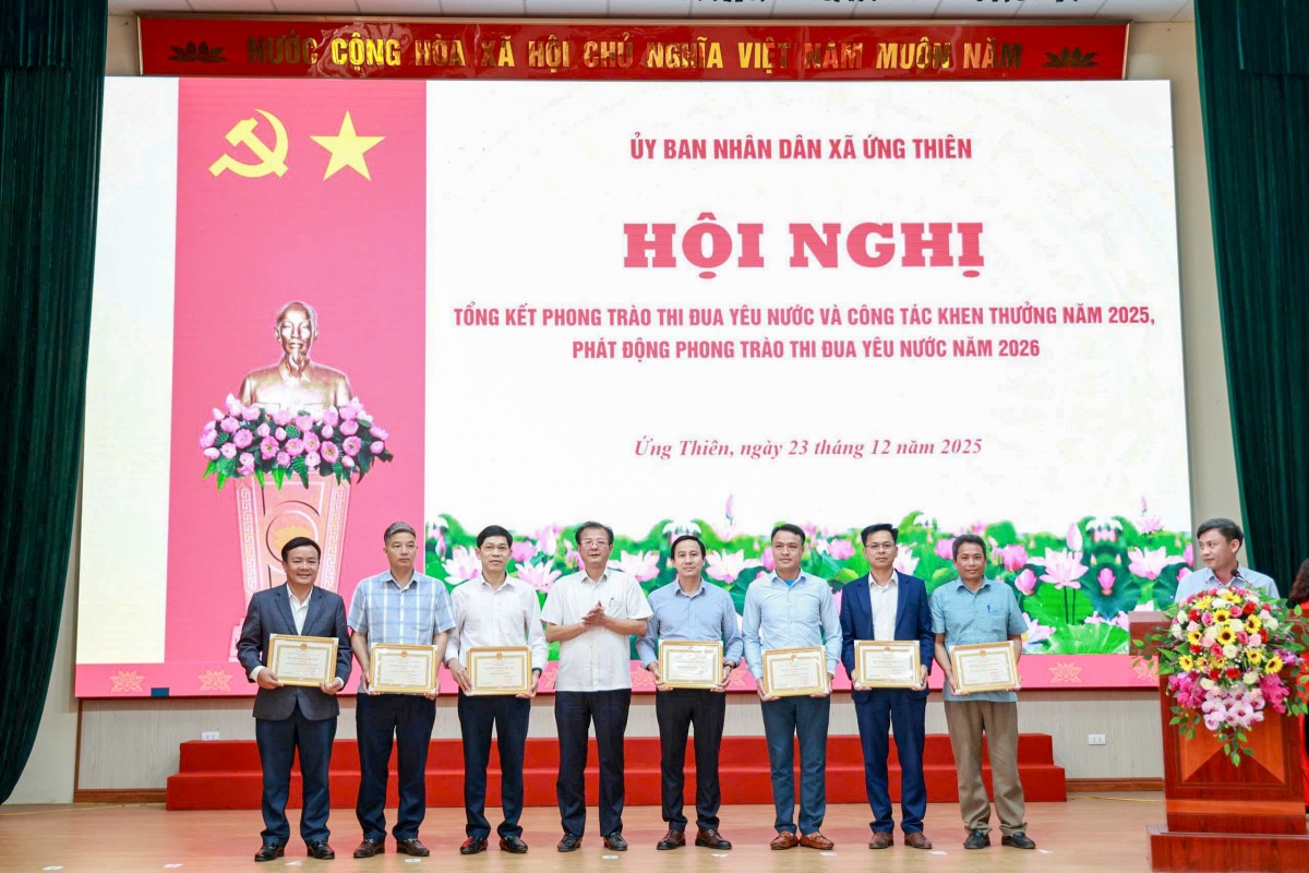 Hiện đại hóa nền hành chính tại xã mới Ứng Thiên: Lấy sự hài lòng làm thước đo Hiện đại hóa nền hành chính tại xã mới Ứng Thiên: Lấy sự hài lòng làm thước đo