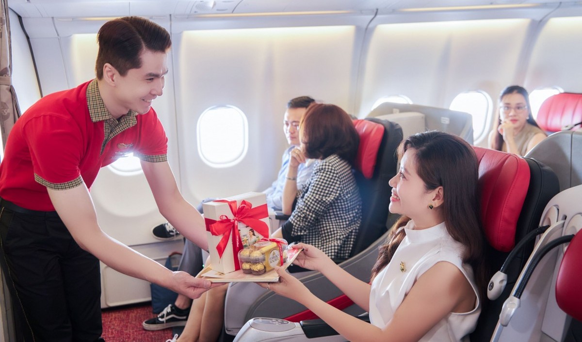 Nơi hành trình được chăm chút bằng dịch vụ chu đáo, ẩm thực phong phú và cảm xúc bay trọn vẹn