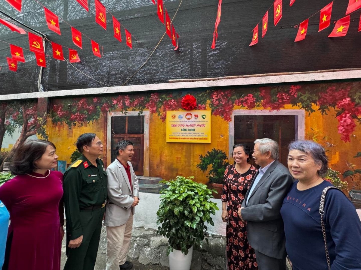 Dấu ấn “Ngõ phố hạnh phúc” và tinh thần dân vận khéo tại quận Đống Đa