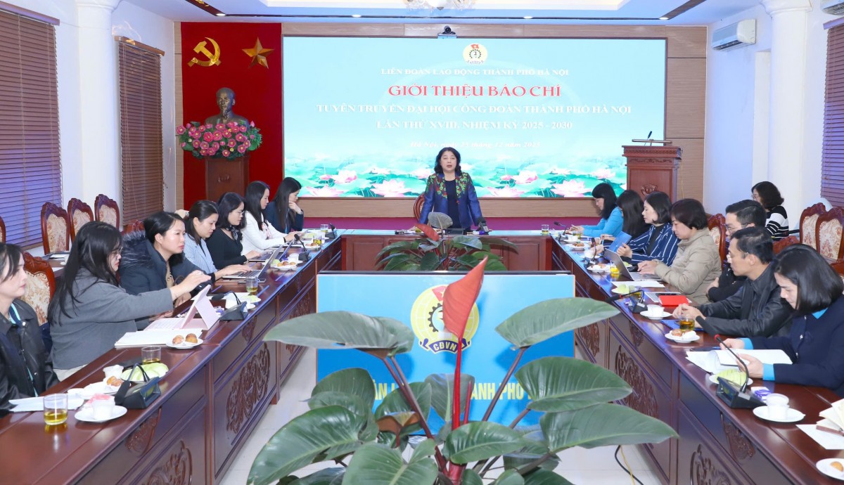 Đại hội Công đoàn lần thứ XVIII - Ngày hội lớn của cán bộ, đoàn viên, người lao động Thủ đô