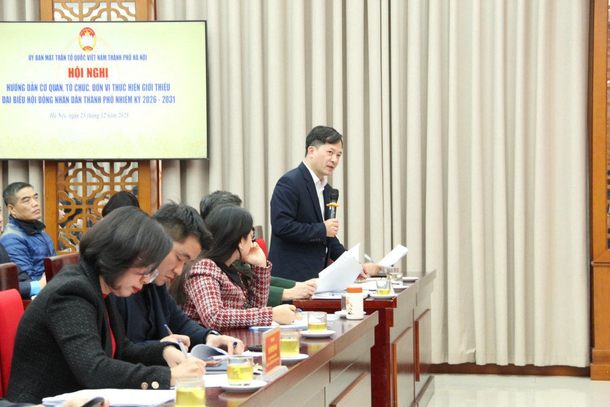 Hà Nội hướng dẫn chi tiết quy trình ứng cử HĐND Thành phố, nhiệm kỳ 2026 - 2031