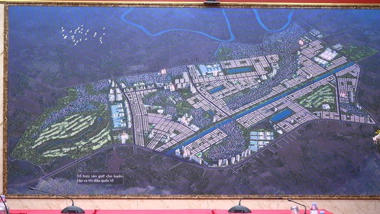 Triển khai dự án Khu đô thị thể thao Olympic: Tạo động lực phát triển mới cho khu vực phía Nam Thủ đô