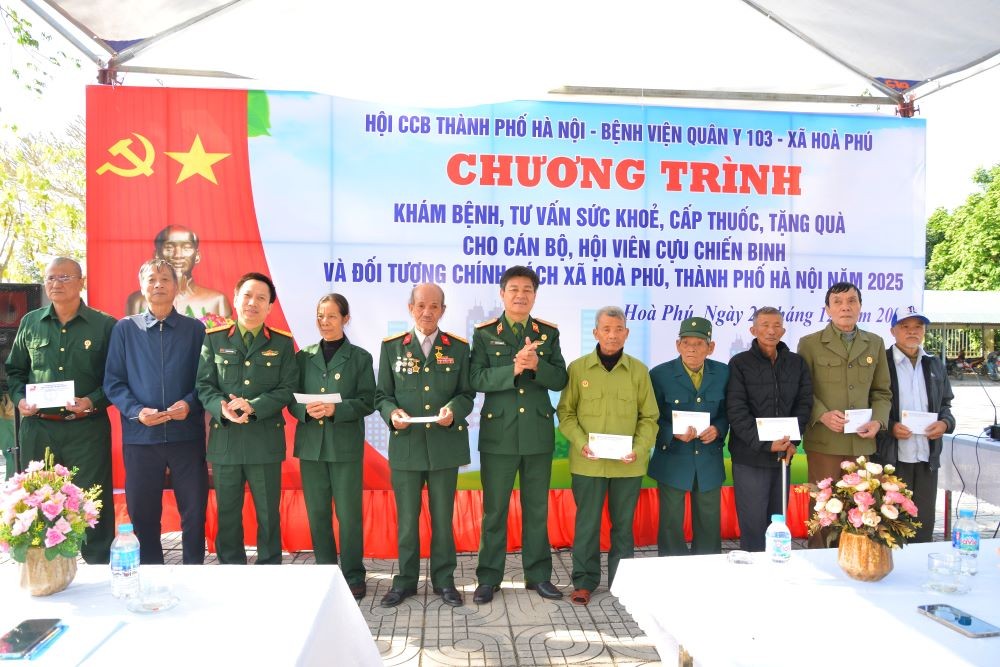 Lan tỏa nghĩa tình đồng đội tại xã Hòa Phú