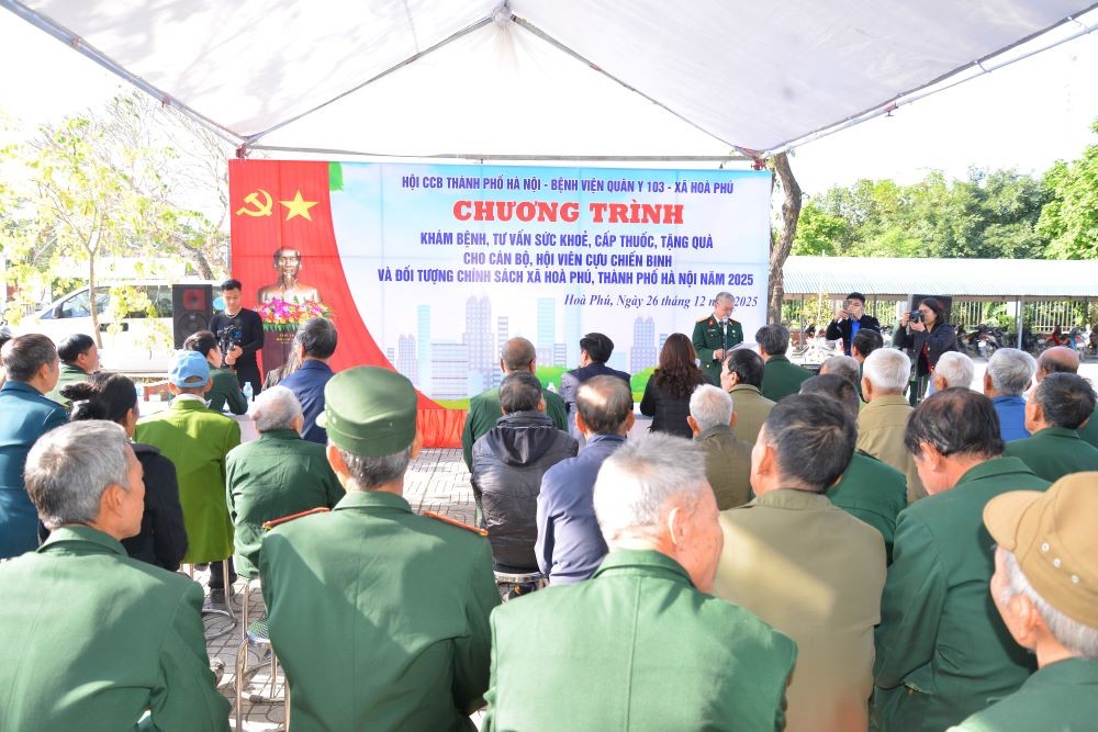 Lan tỏa nghĩa tình đồng đội tại xã Hòa Phú