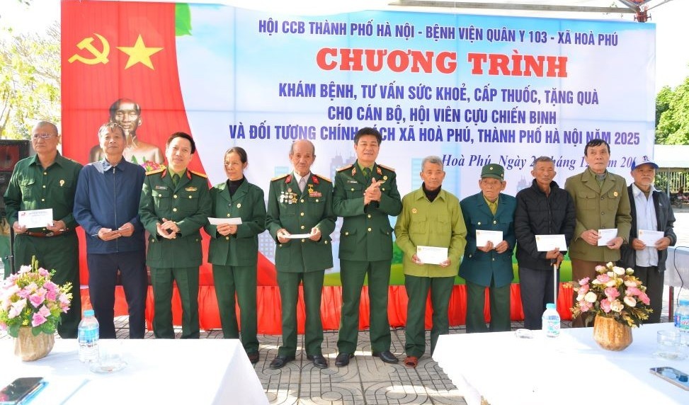 Lan tỏa nghĩa tình đồng đội tại xã Hòa Phú