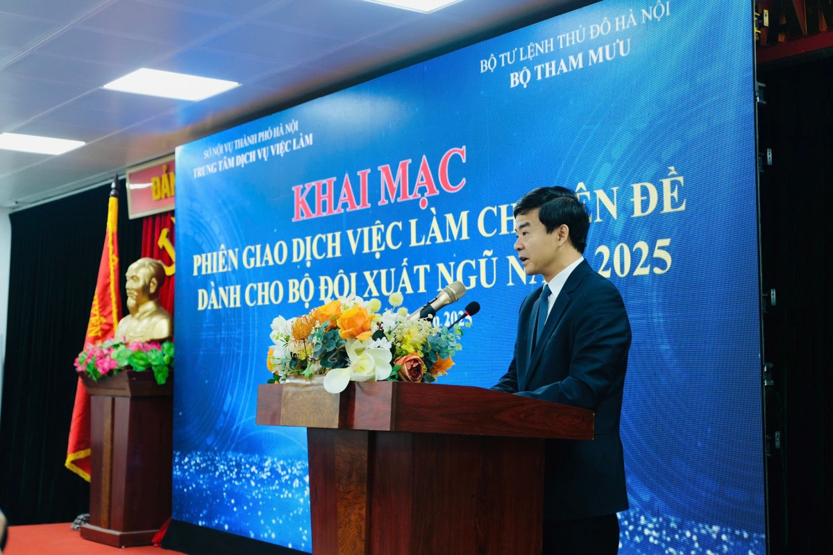 Hàng nghìn cơ hội việc làm cho bộ đội xuất ngũ tại Hà Nội