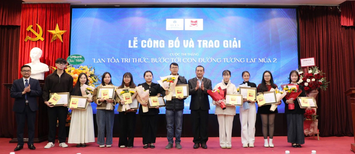 Trao giải cuộc thi 
