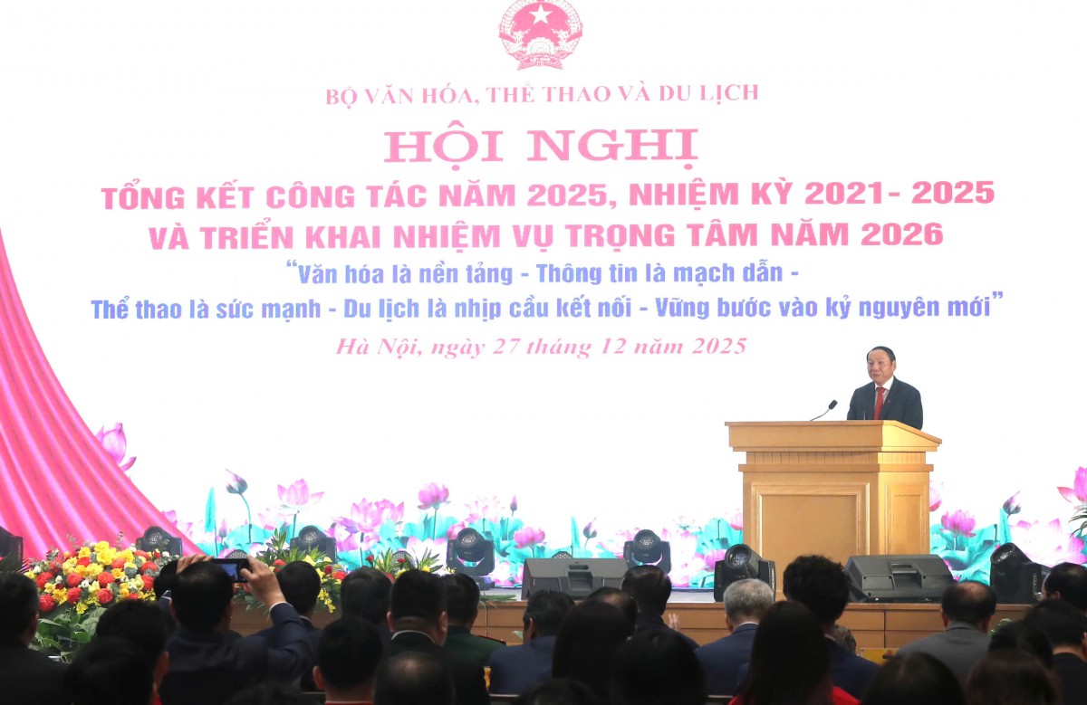Ngành Văn hóa, Thể thao và Du lịch khẳng định vị thế, vai trò trong nhiệm kỳ 2021 - 2025