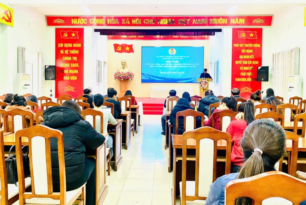 Công đoàn xã Ngọc Hồi: Khẳng định vai trò tổ chức Công đoàn trong mô hình mới