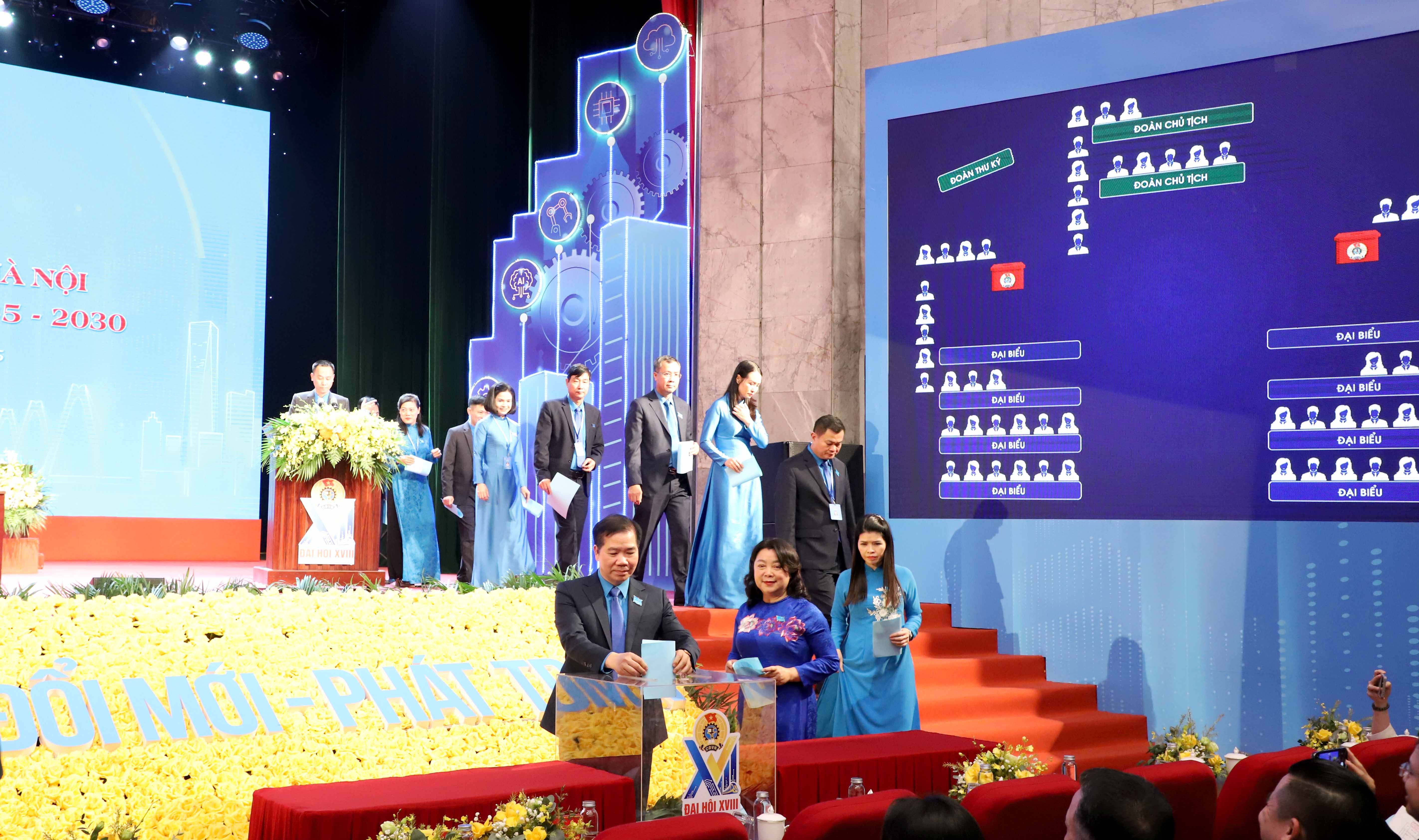 TRỰC TUYẾN: Ngày làm việc thứ nhất Đại hội Công đoàn thành phố Hà Nội lần thứ XVIII, nhiệm kỳ 2025   2030