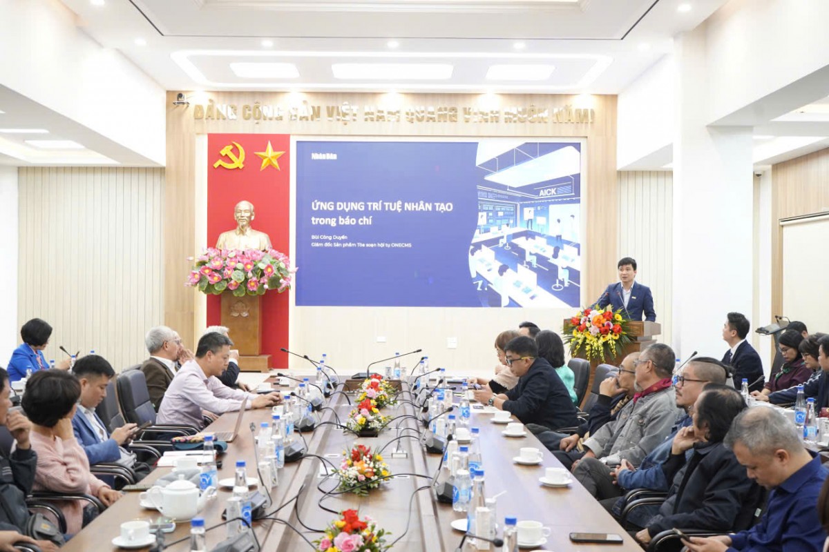 Báo chí và trí tuệ nhân tạo: Chìa khóa mở cánh cửa kỷ nguyên mới