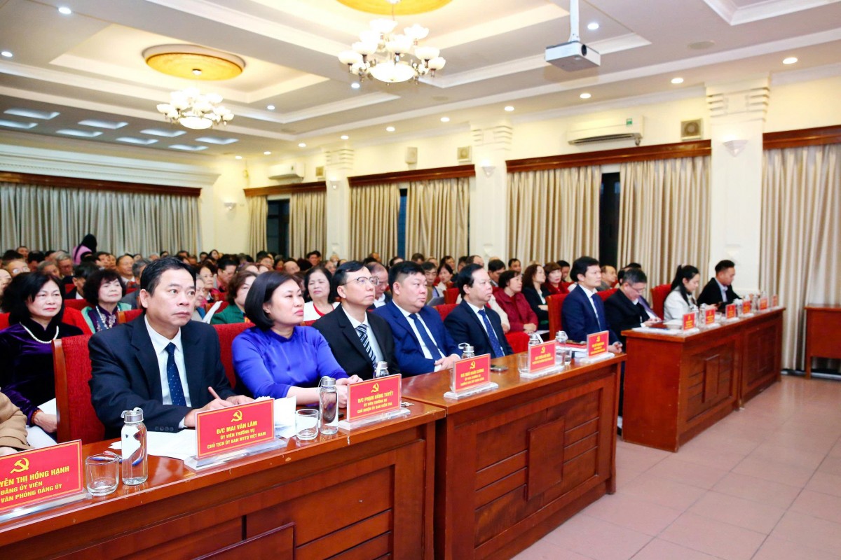 Phường Văn Miếu - Quốc Tử Giám: Phát huy sức mạnh đồng bộ của cả hệ thống chính trị, quyết tâm hoàn thành nhiệm vụ năm 2026