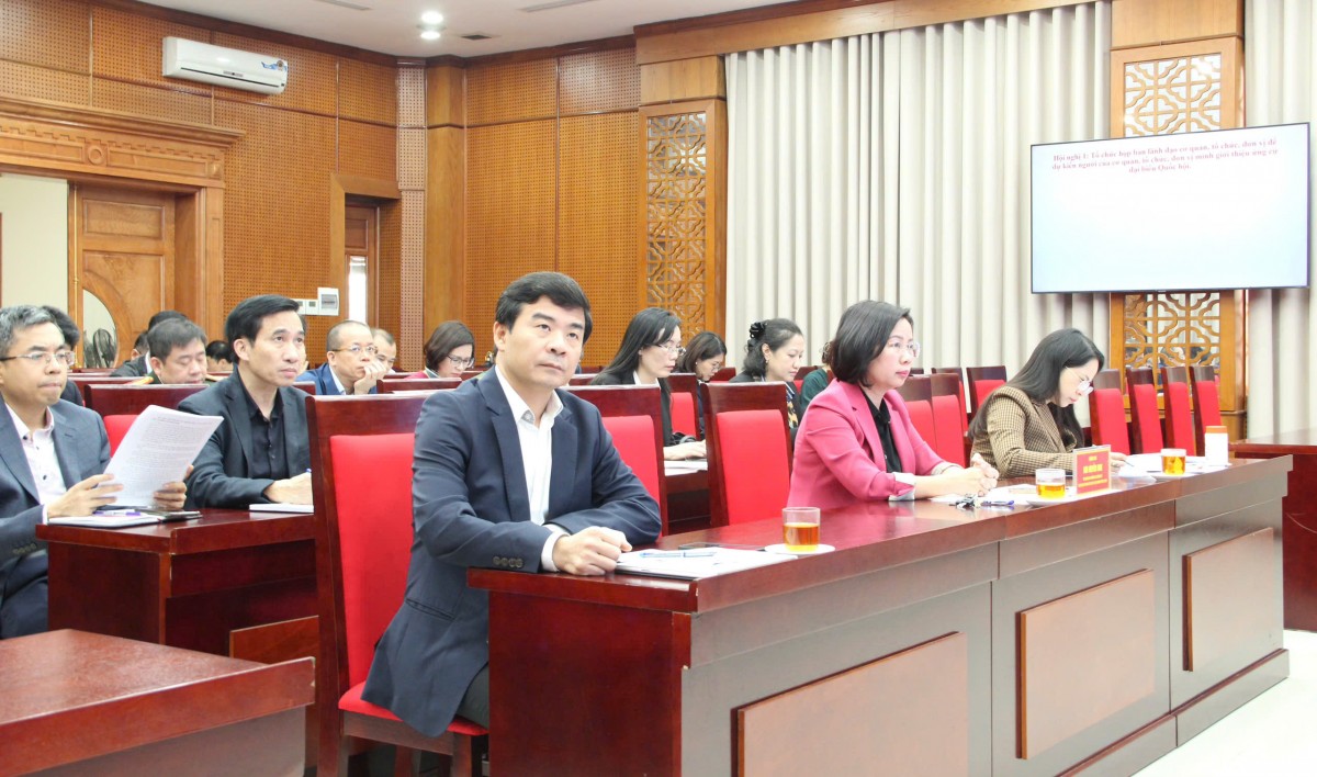 Hà Nội: Bảo đảm khách quan, dân chủ, đúng luật trong giới thiệu ứng cử đại biểu Quốc hội