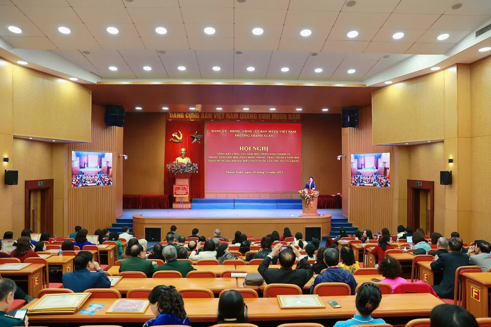 Năm 2026, phường Thanh Xuân tập trung cao độ hoàn thành giải phóng mặt bằng Dự án đường Vành đai 2.5