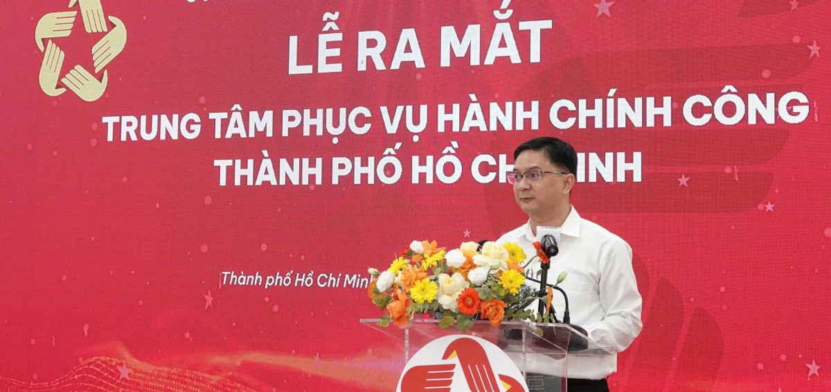 Ra mắt Trung tâm Phục vụ hành chính công TP.HCM