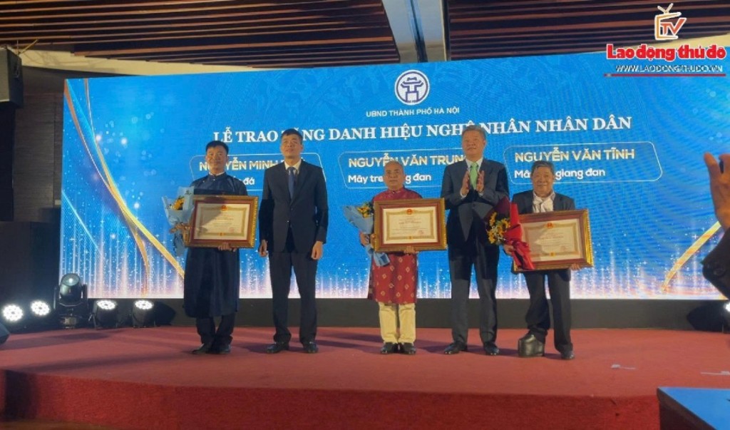 Vinh danh những người giữ hồn thủ công mỹ nghệ Hà Nội