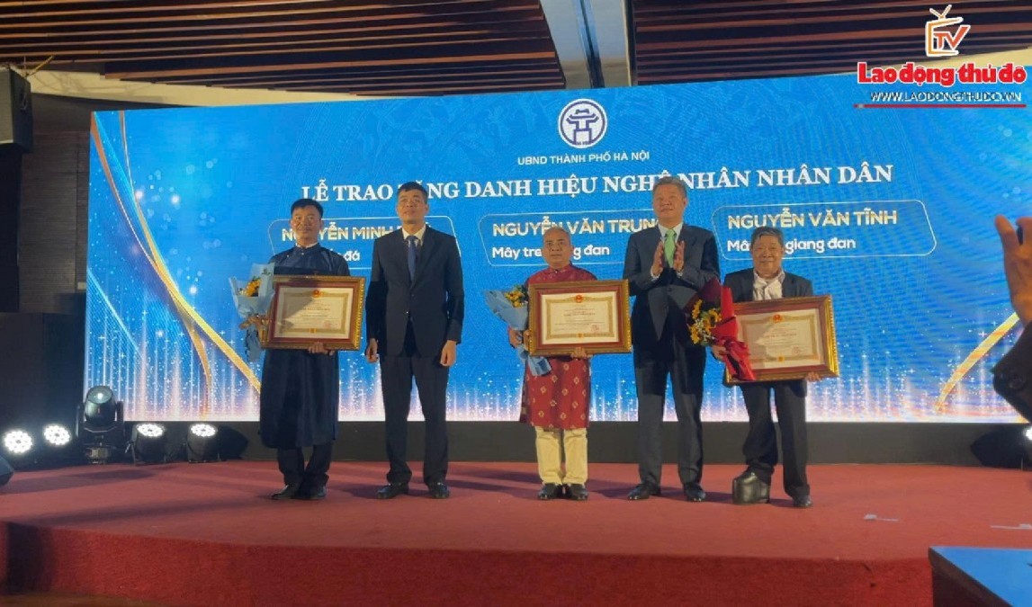 Vinh danh những người giữ hồn thủ công mỹ nghệ Hà Nội