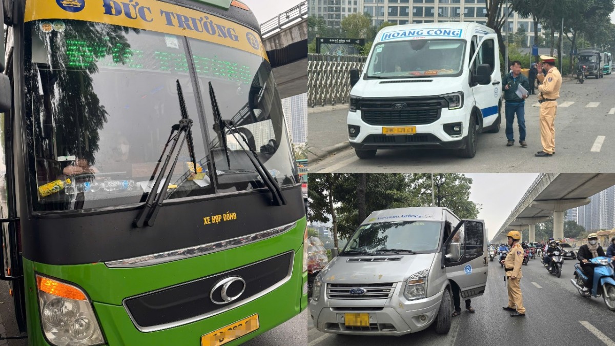 Hà Nội: Xử lý hơn 50 xe khách vi phạm trong ngày cuối năm 2025