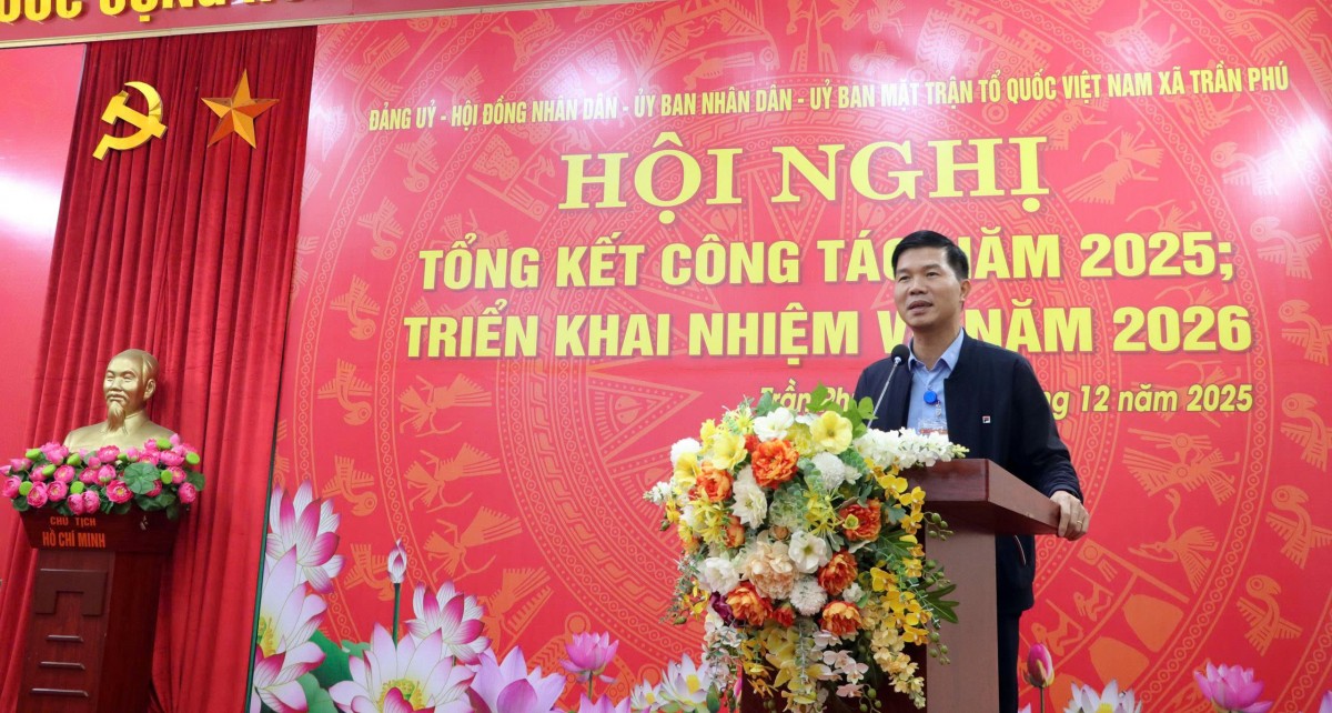 Nền tảng vững chắc cho xã Trần Phú phát triển trong giai đoạn mới