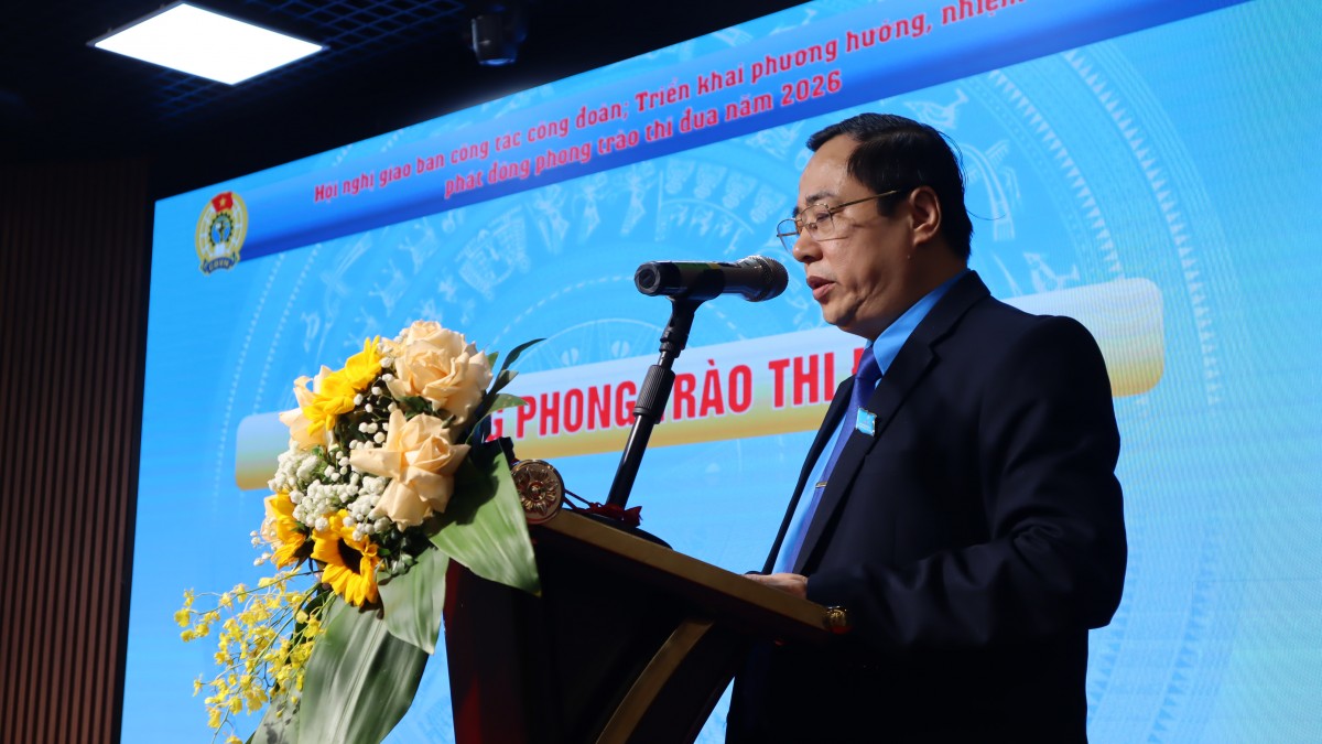 Công đoàn phường Kim Liên tạo khí thế thi đua mới, quyết tâm nâng cao chất lượng hoạt động trong năm 2026